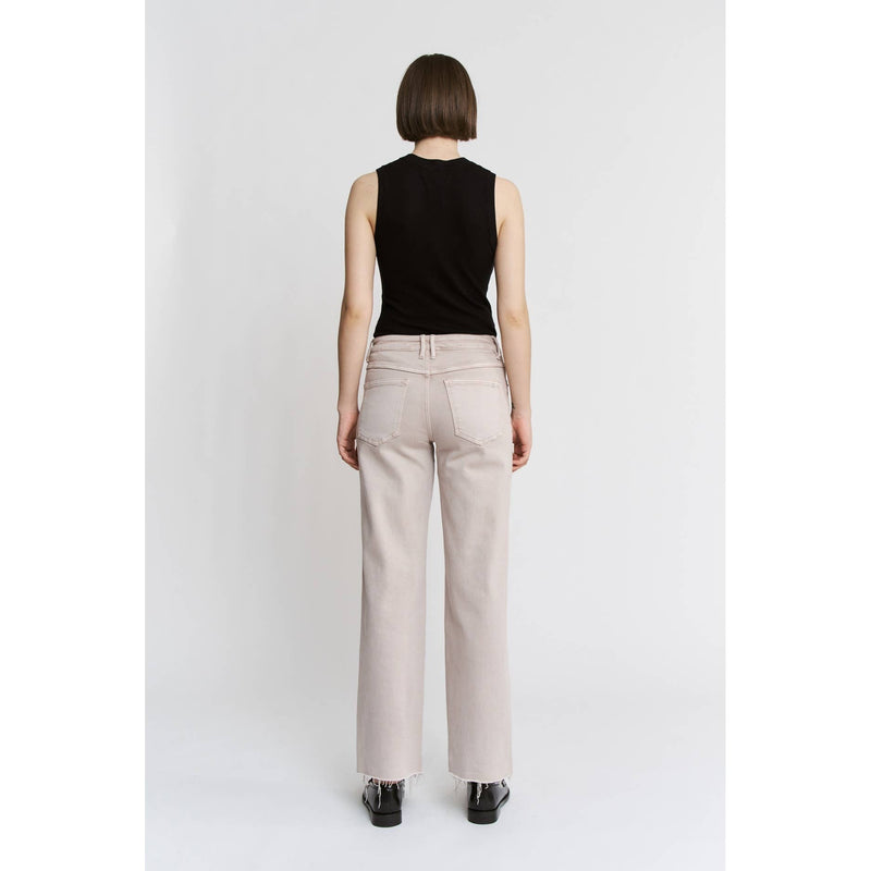 Mica Denim High Rise Ankle Straight Leg