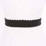 Metal Buckle Braided Belt