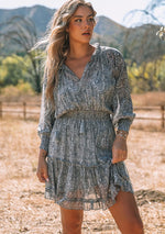 Dolman Short Sleeve Tiered Dress