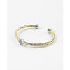 Designer Inspired Twist Bangle Bracelet