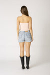 Strapless Smocked Tube Top