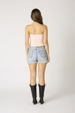 Strapless Smocked Tube Top
