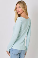 Reverse Coverstitch Top