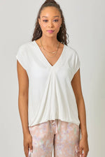 Surplice Neck Top