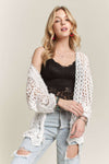 Long Sleeve Crochet Cardigan