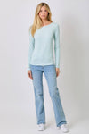 Reverse Coverstitch Top