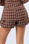 Plaid Bloomer Shorts
