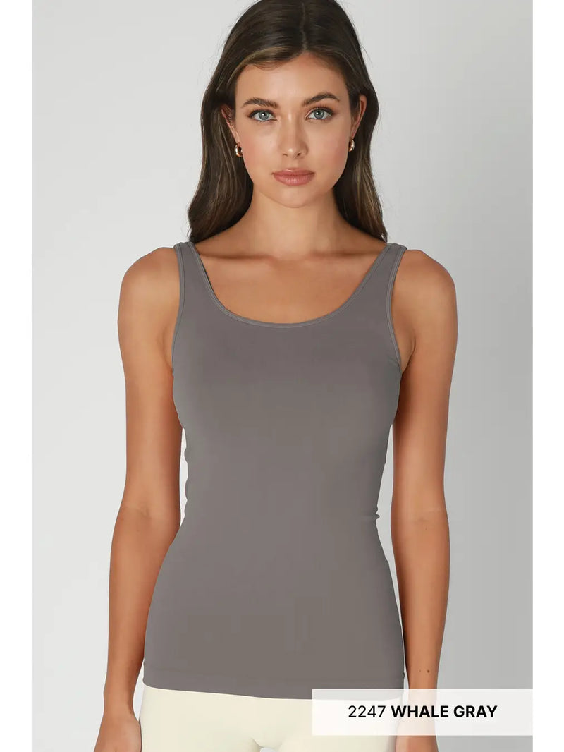Seamless Jersey Tank Top