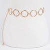 Multi-Round Chain Belt: Gold