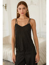 Hot Fix on Mesh Double Strap Cami Top