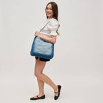 Maisie Quilted Denim Hobo