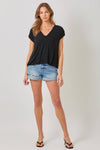 Surplice Neck Top