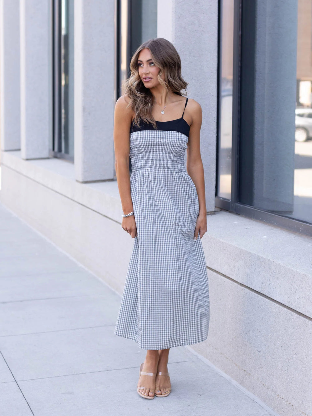 White Gingham