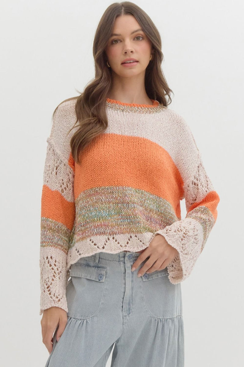 Colorblock Sweater