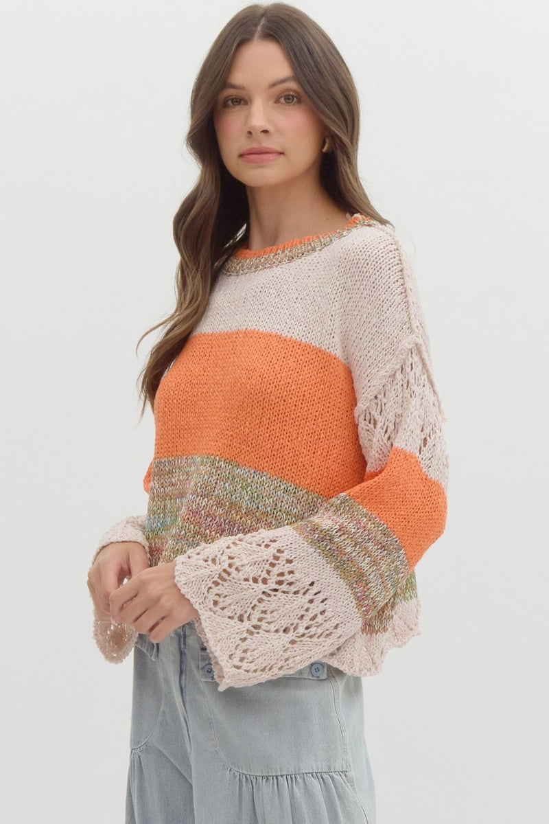 Colorblock Sweater