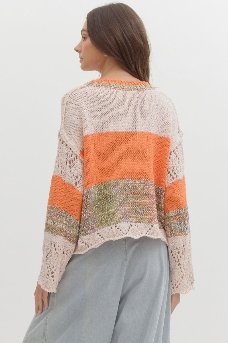 Colorblock Sweater