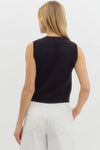 Sleeveless Knit Sweater