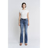 Mica Denim High Rise Boot Cut w Raw Hem