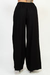 Drawstring Wide Leg Pants