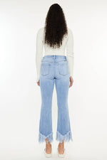 Kan Can High Rise Crop Bootcut Denim