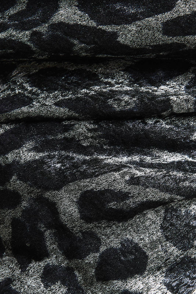 Leopard Cowl Neck Top