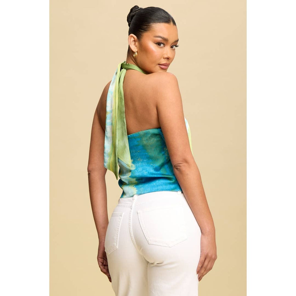 Ombre Ball Accent Top