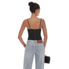 Sheer Mesh Corset Top