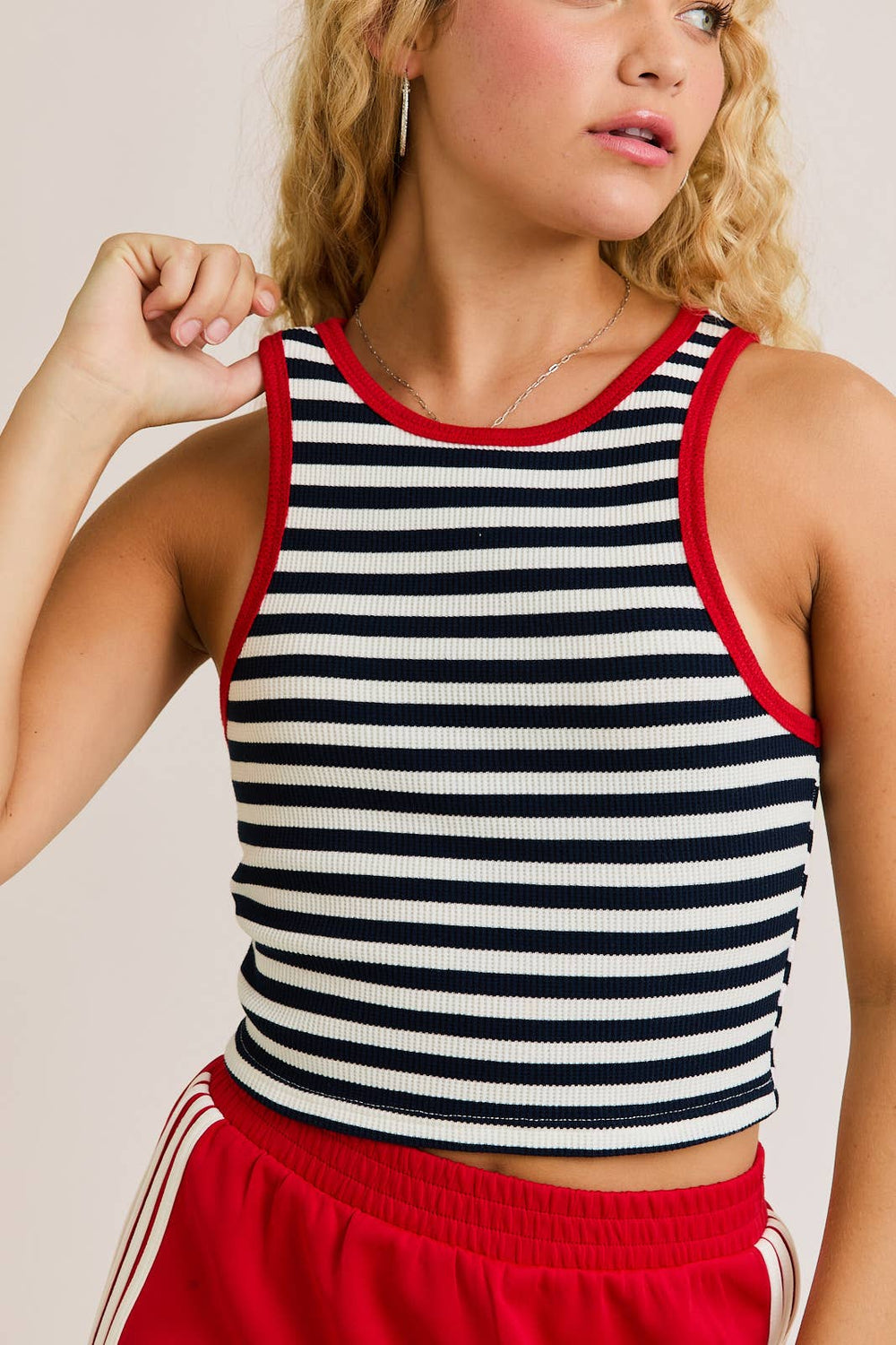 Navy/White