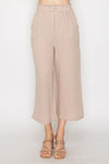 Gauze Wide Pants