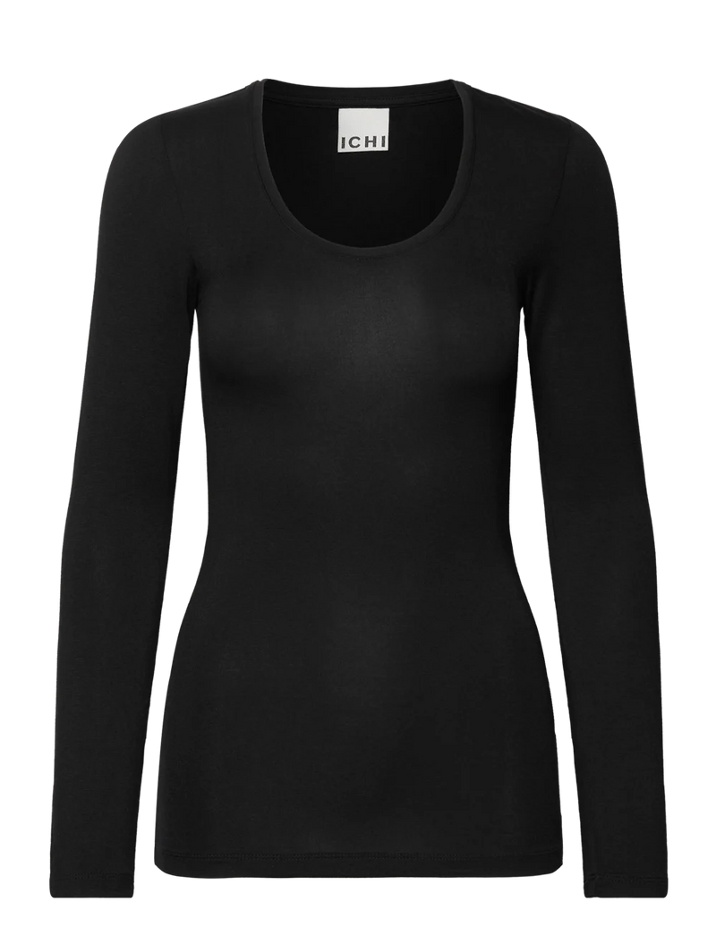 Ihzola Plain Long Sleeve Top