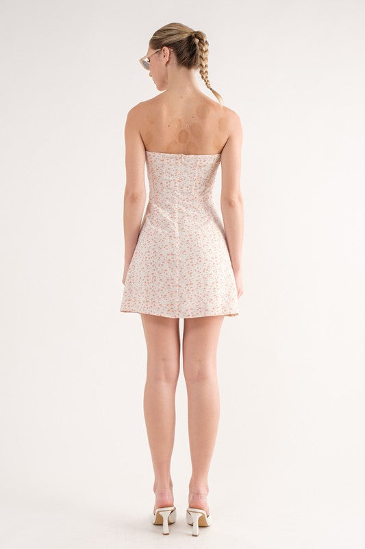 Julieta Strapless Corset Mini Dress