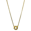 Gold Plated Knot Necklace