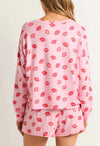 Pucker Up Kisses Long Sleeve Top