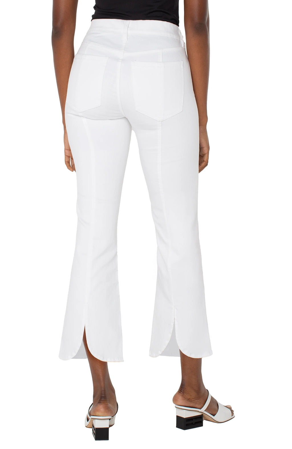 Liverpool Gia Glider Crop Flare Jeans