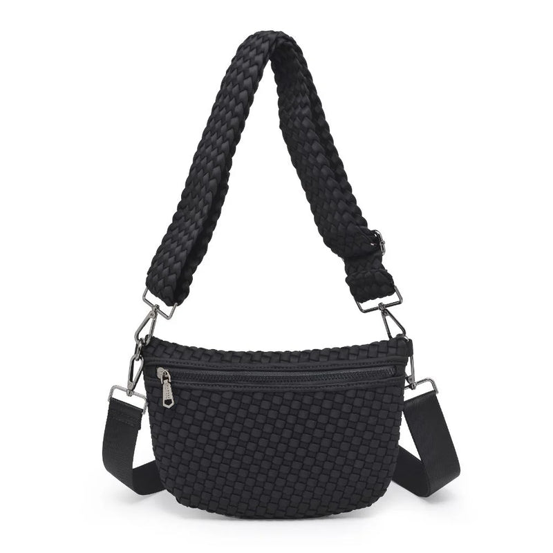 Woven Neoprene Belt Bag