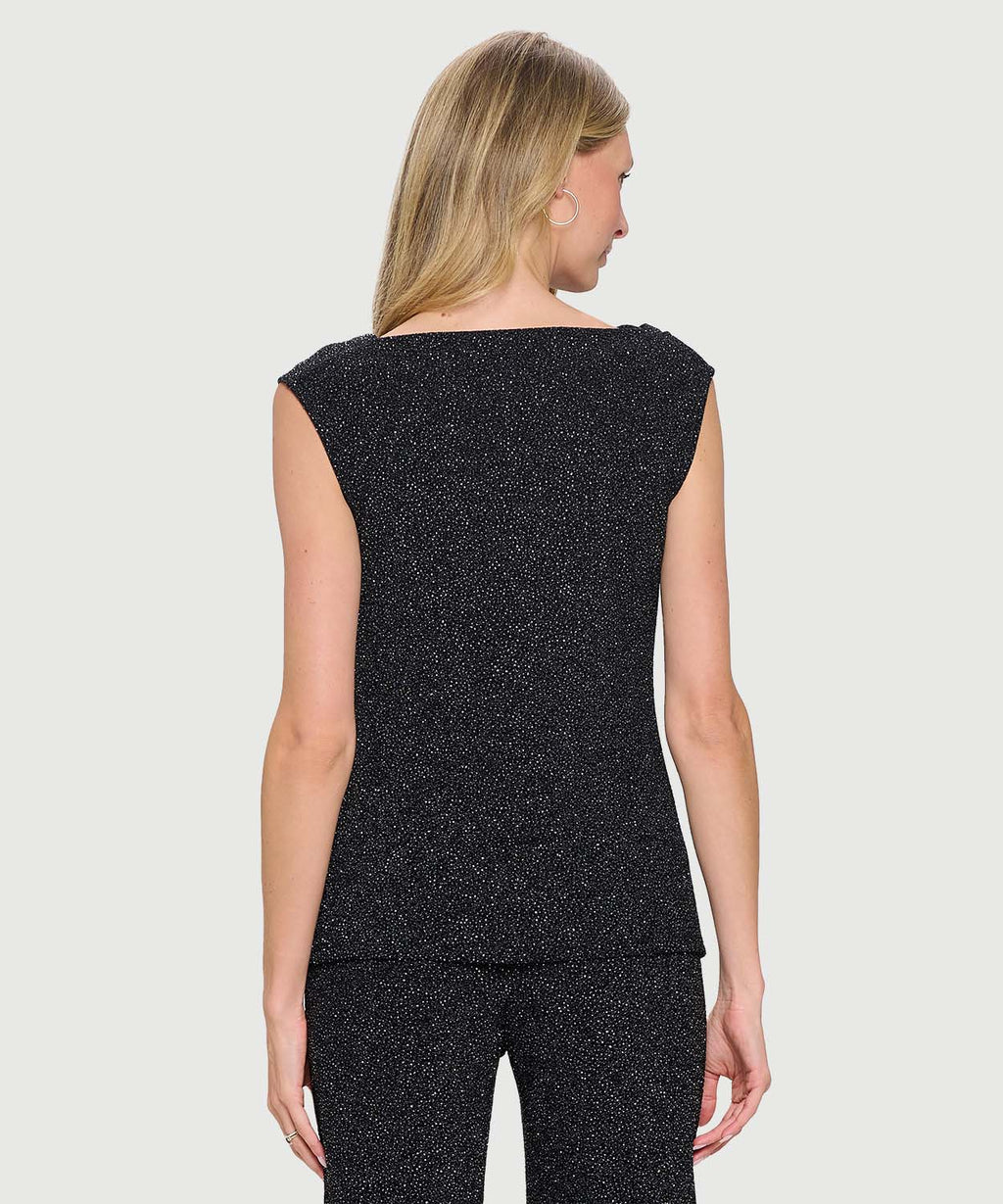 Last Tango Cowl Sleeveless Top