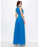 Last Tango Sleeveless Jumpsuit w/ Tie Waist