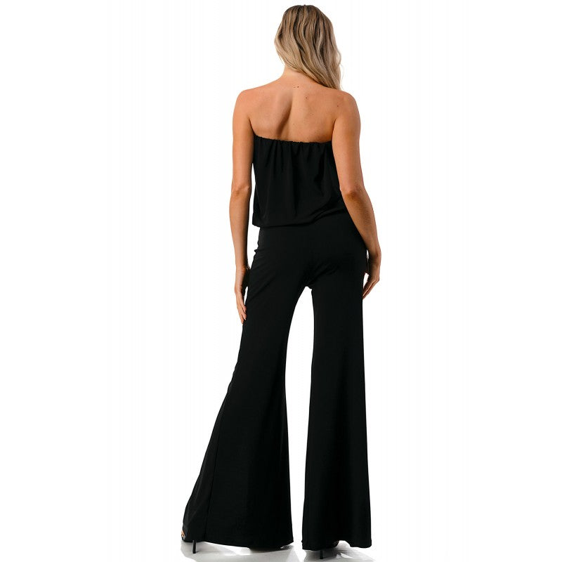 Ariella Wide Leg Jumpsuit w/ Belt