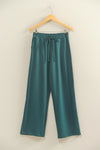 High Waist Wide Leg Drawstring Sweatpants