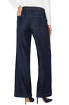 Liverpool Wide Leg w/ Seam Jeans