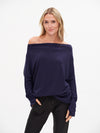 The Anywhere Lurex Off the Shoulder Top