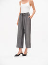 The Anywhere Lurex Tie Front Pant