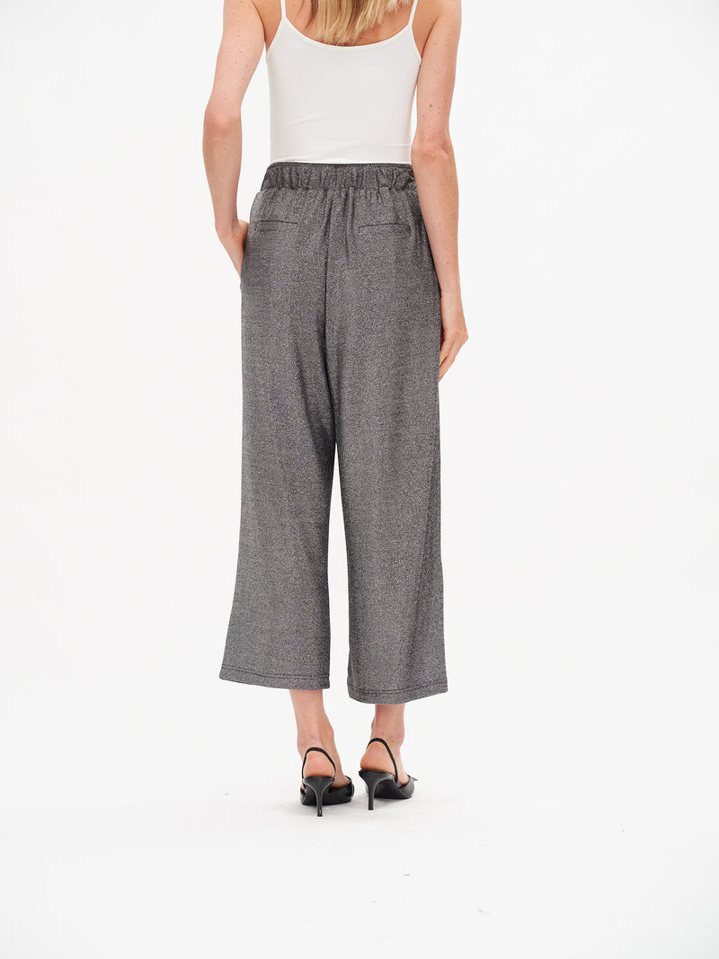 The Anywhere Lurex Tie Front Pant