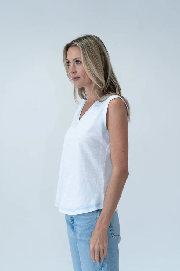Dyed Tank Top - Blue
