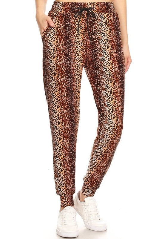 Leopard Printed Joggers