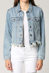 Hidden Classic Cropped Fitted Jacket
