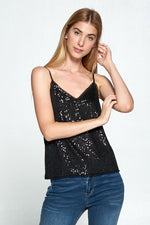 My Sequin Cami Top