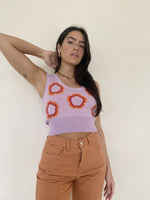 Flower Pattern Sweater