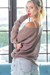 Eyelet Knit Sweater - Coco