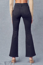 Kan Can Petite High Rise Flare Jeans